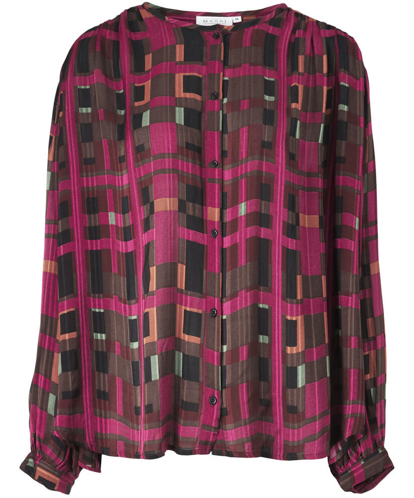 IRUSKA HEMDBLUSE, Sangria