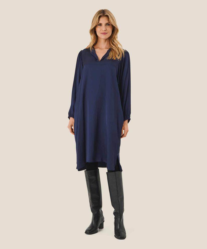 Kleid aus exklusiver Viskose-Qualität, Maritime Blue