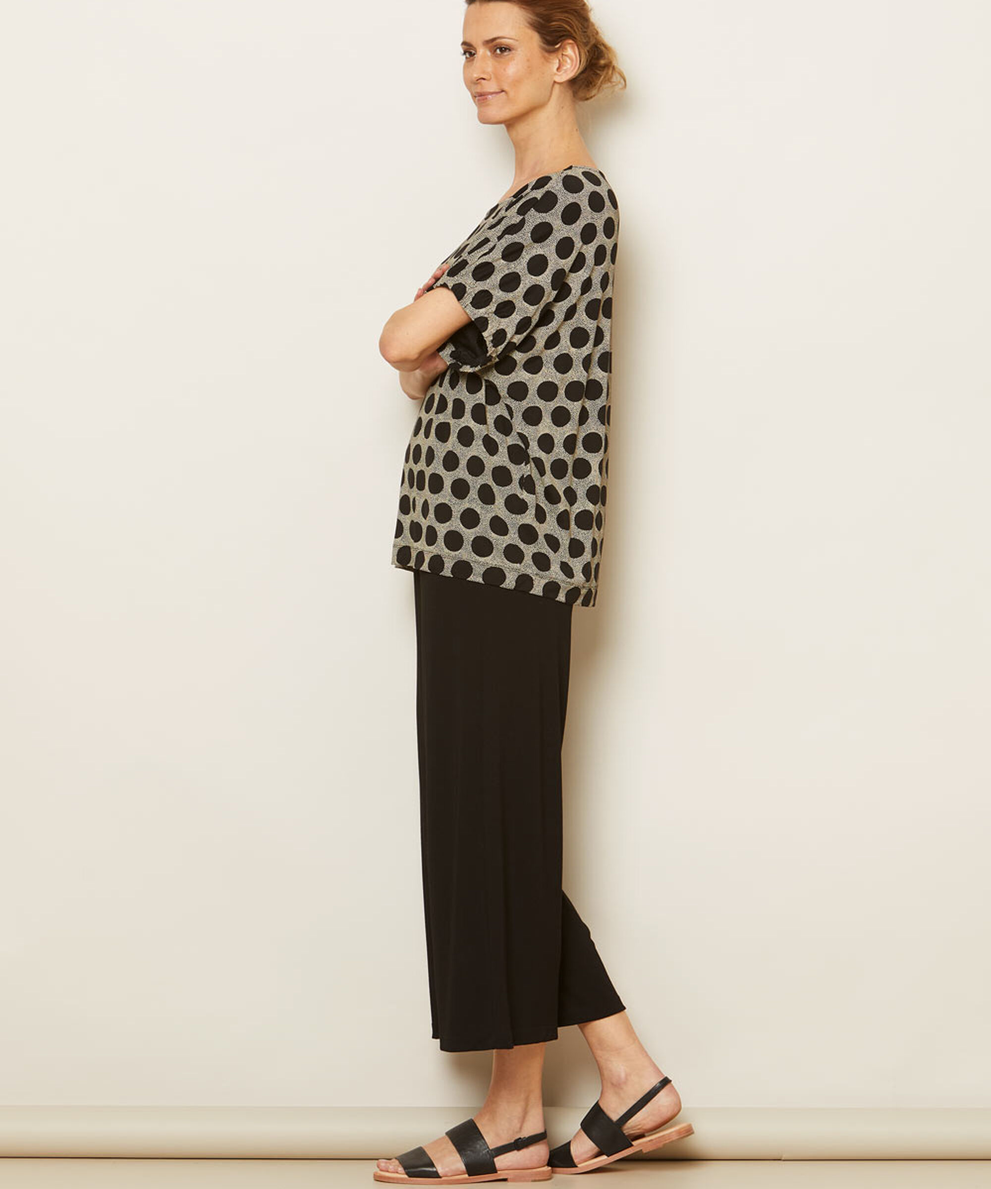 DELIA TOP, Black