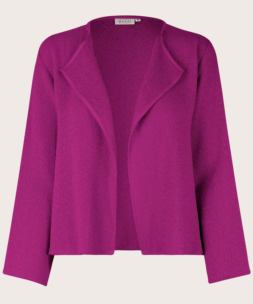 Kurze Jacke Aus Bouclé, Wild Aster