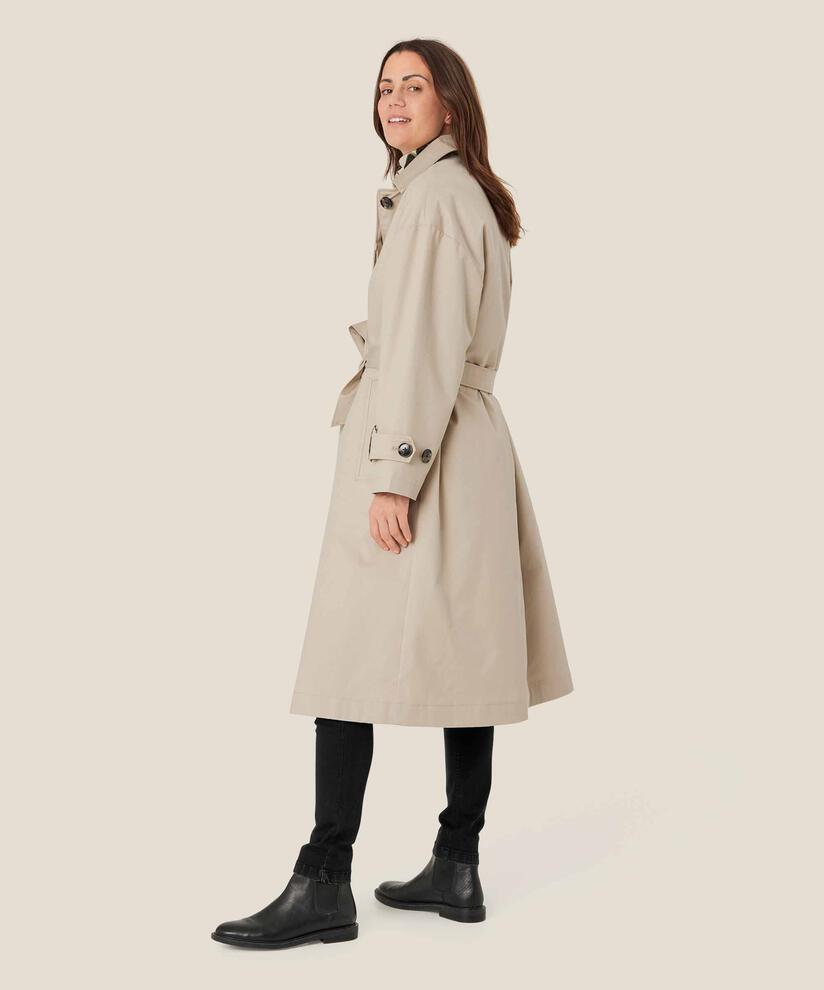 Mantel mit Gürtel und herausnehmbarem Futter, Pure Cashmere