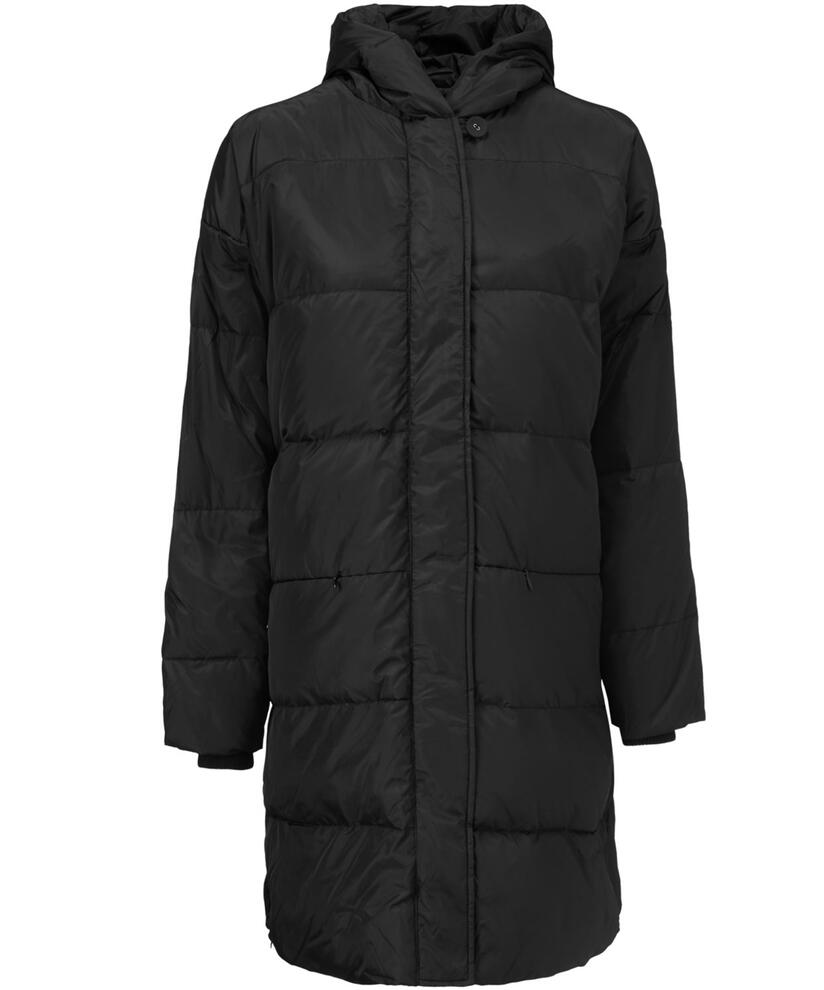 THILDE DAUNENMANTEL, Black