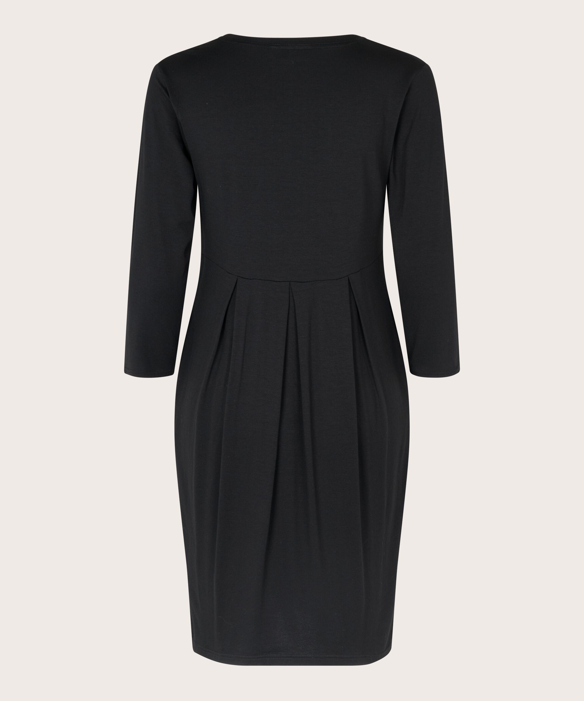 Tulpenkleid aus Jersey, Black