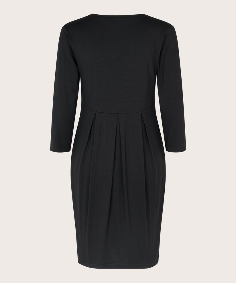 Tulpenkleid aus Jersey, Black