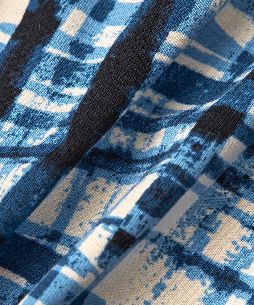 Bedrucktes Jerseykleid mit V-Ausschnitt, Marina
