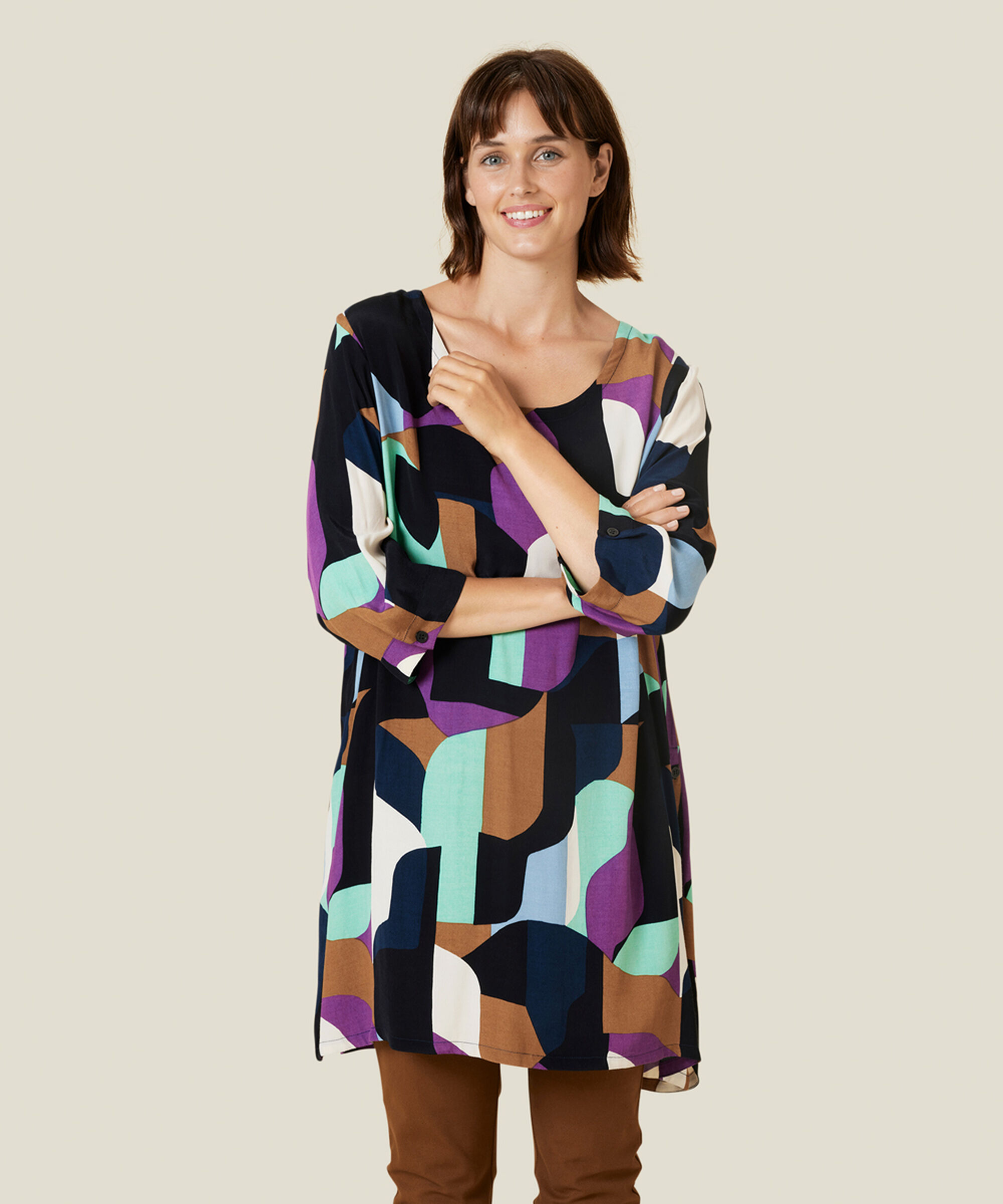 GARNETTA TUNIKA, Sunset Purple