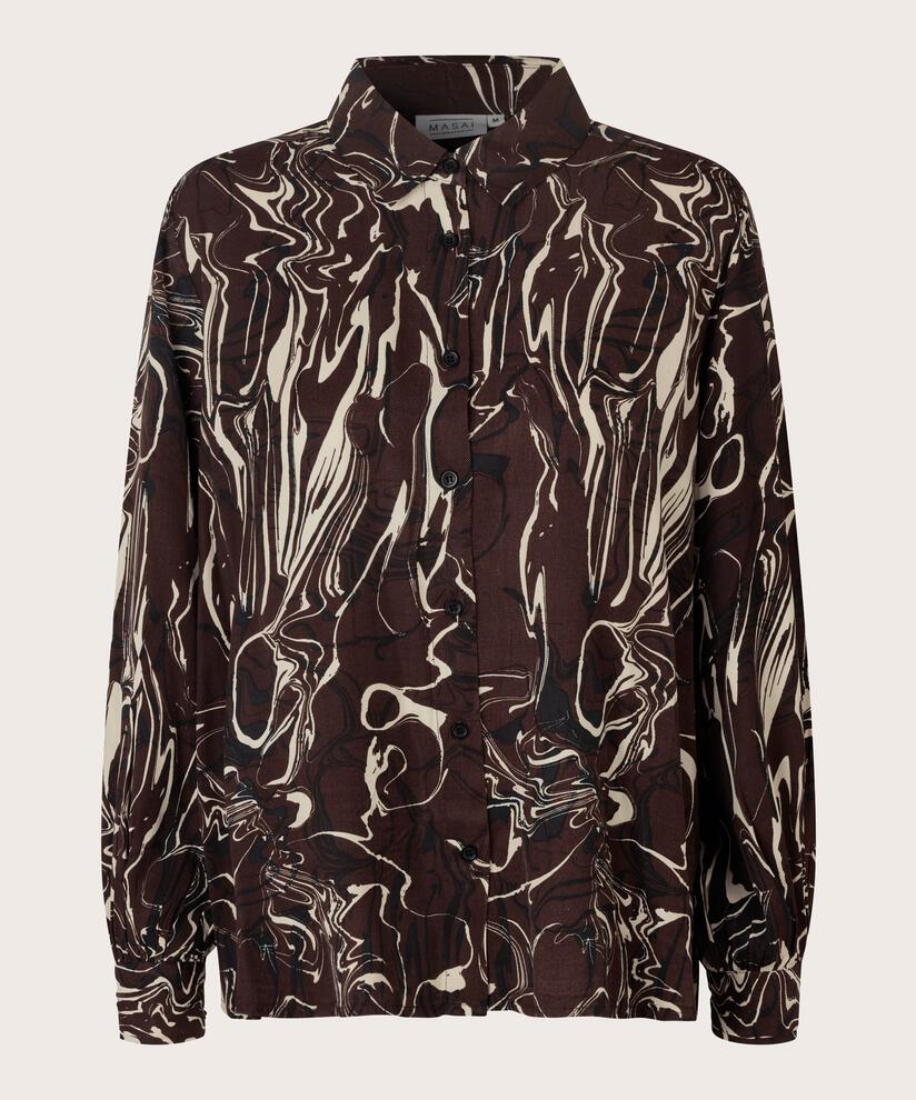 Iranai Hemdbluse, Coffee Bean