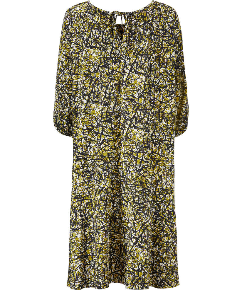 NYBELA JERSEY KLEID, Olive Oil