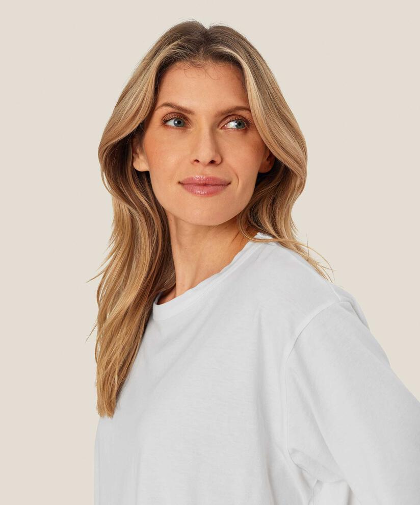 T-shirt Mit Rundhals, White