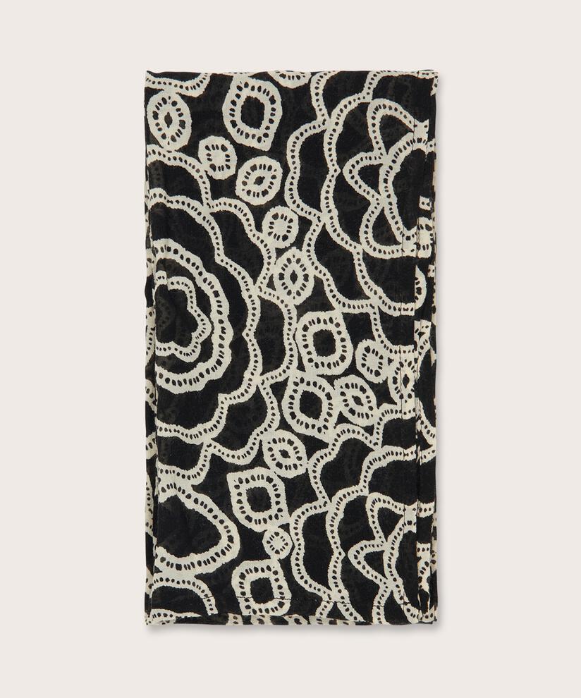 Tuch aus Viskose, Black