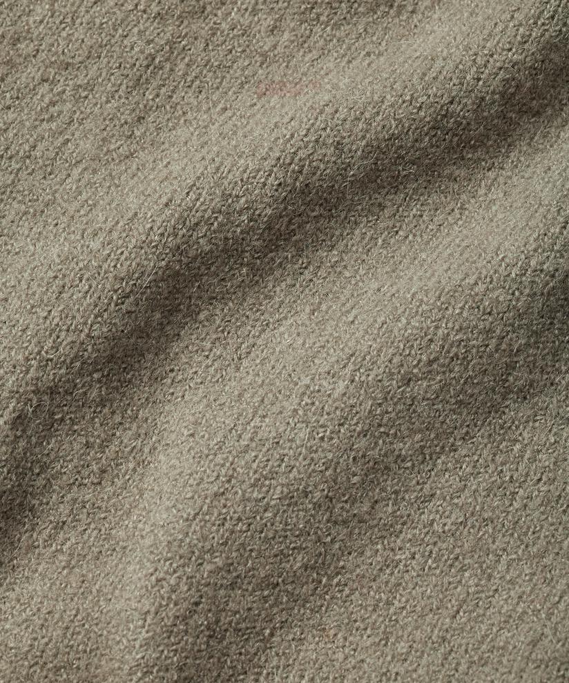 Strickpullover mit Kragen und Knöpfen, Vetiver