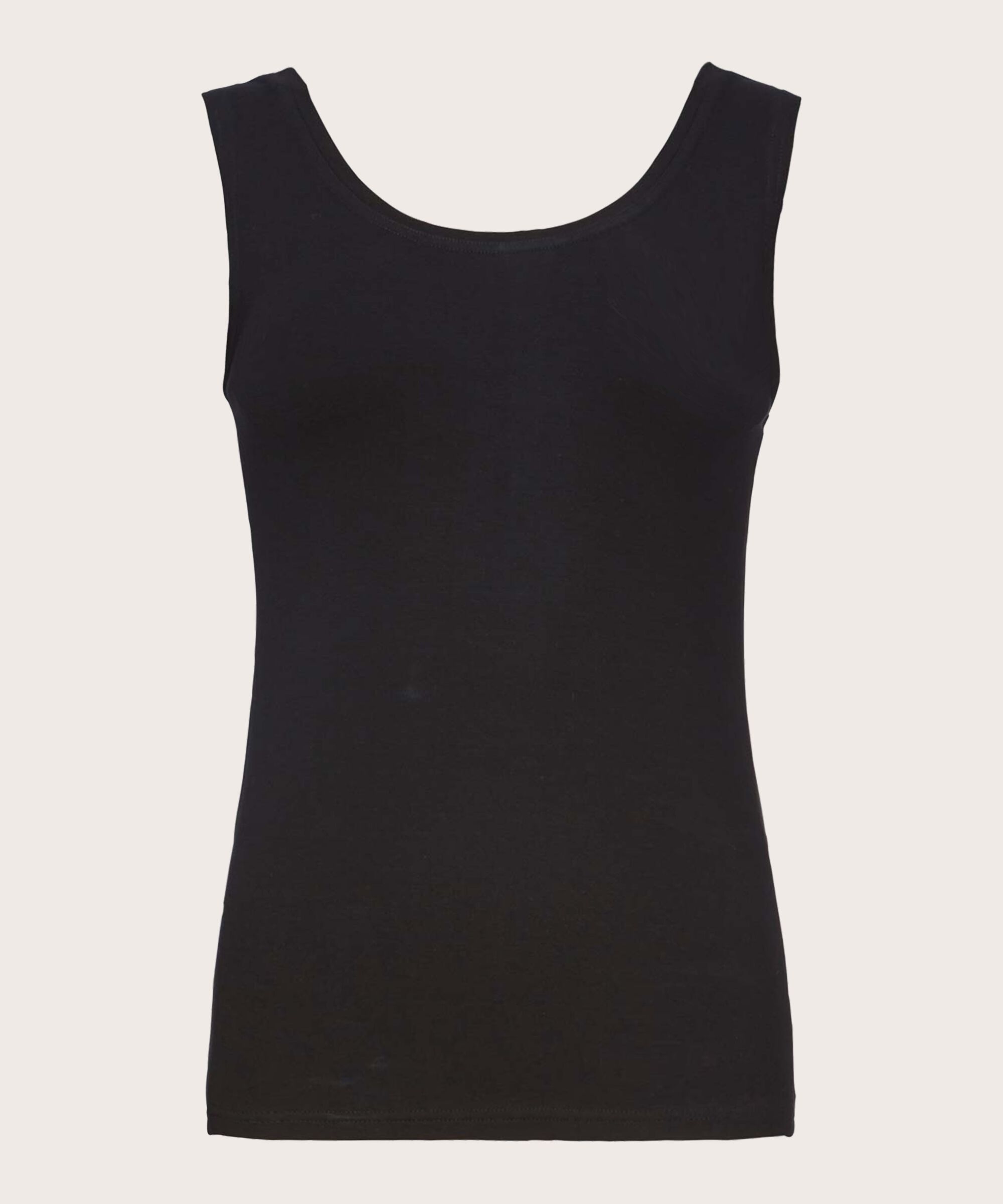 weiches Jersey-Tanktop, Black