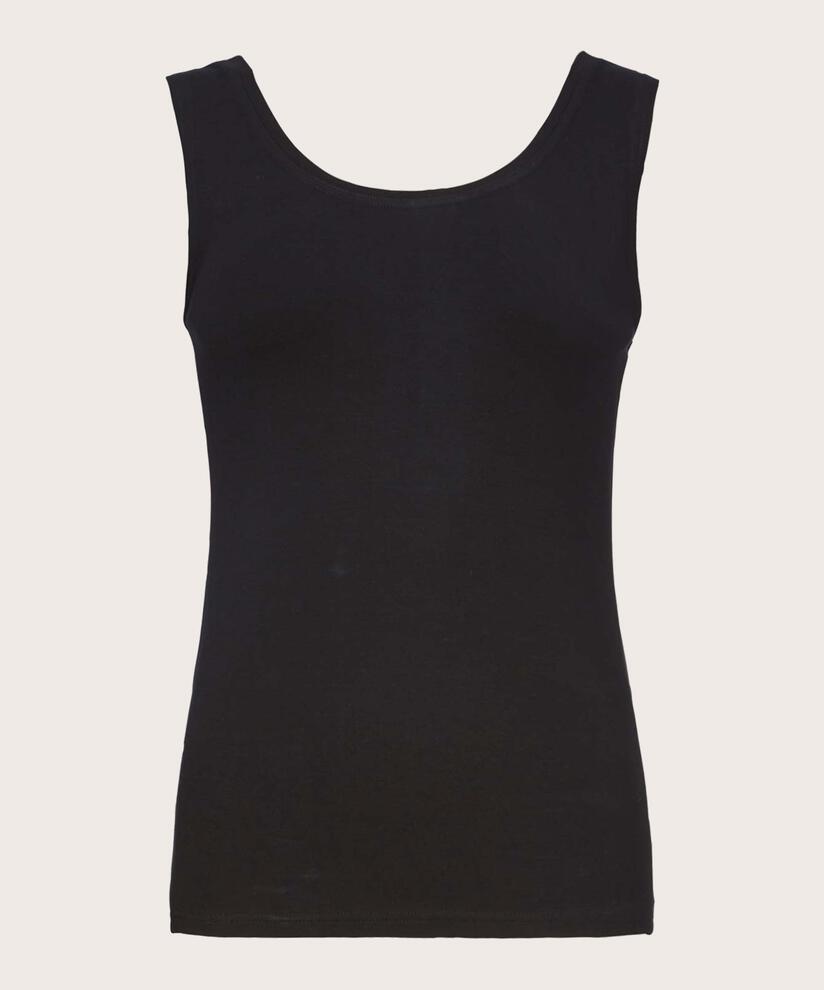 weiches Jersey-Tanktop, Black