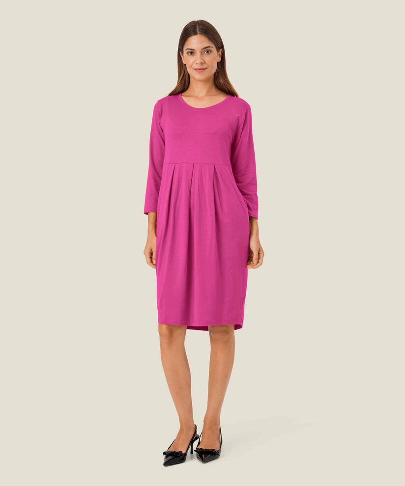 Tulpenkleid aus Jersey, Fuchsia Red