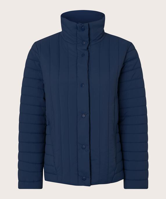 Jacke mit Stehkragen und Eingrifftaschen, Navy Blazer