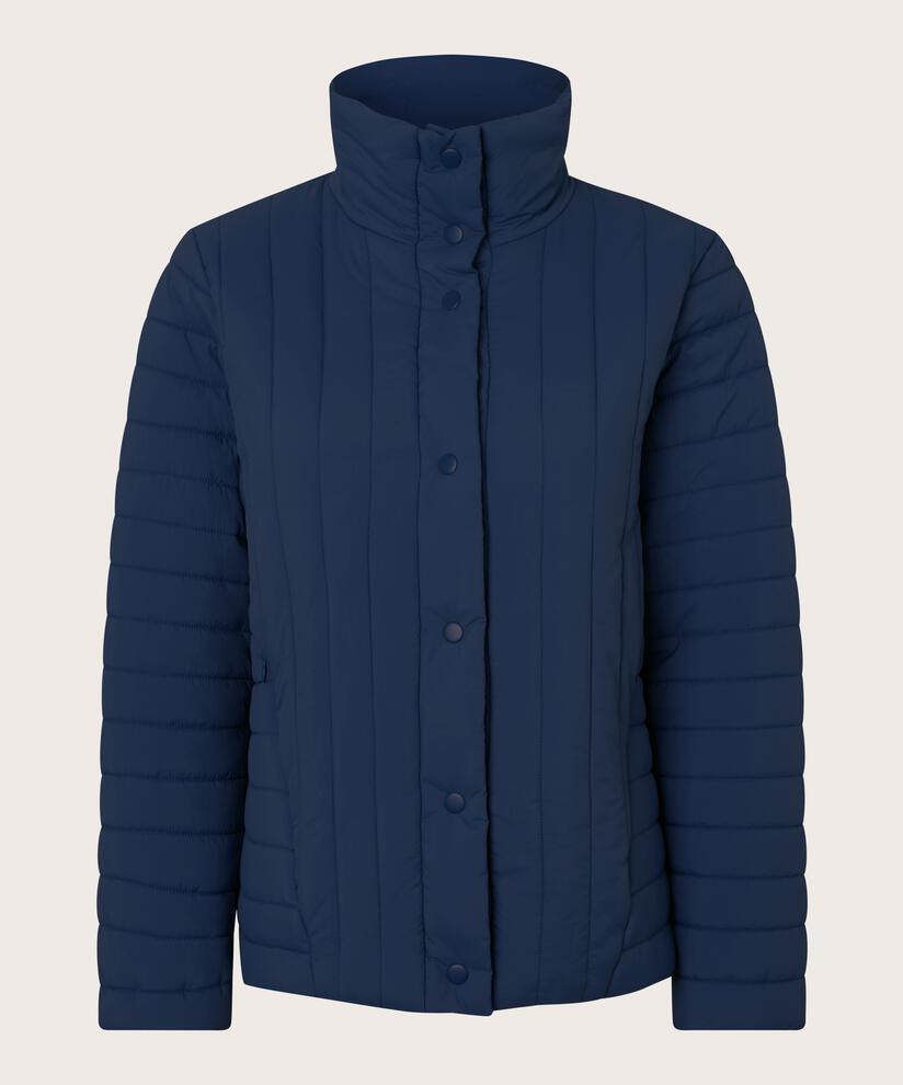 Jacke mit Stehkragen und Eingrifftaschen, Navy Blazer