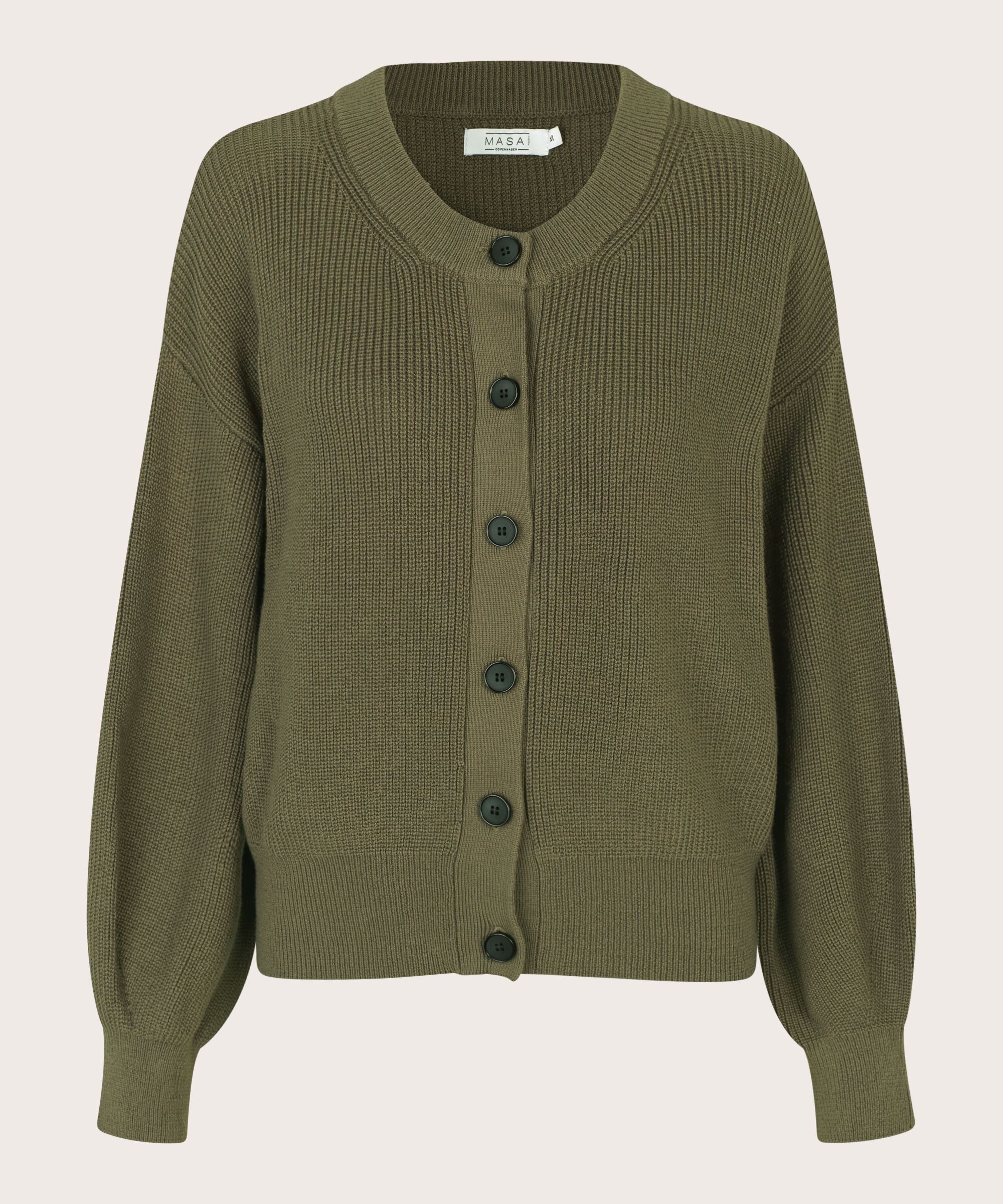 Strickjacke mit gerippten Kanten, Sea Turtle