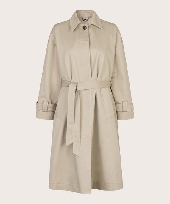 Mantel mit Gürtel und herausnehmbarem Futter, Pure Cashmere