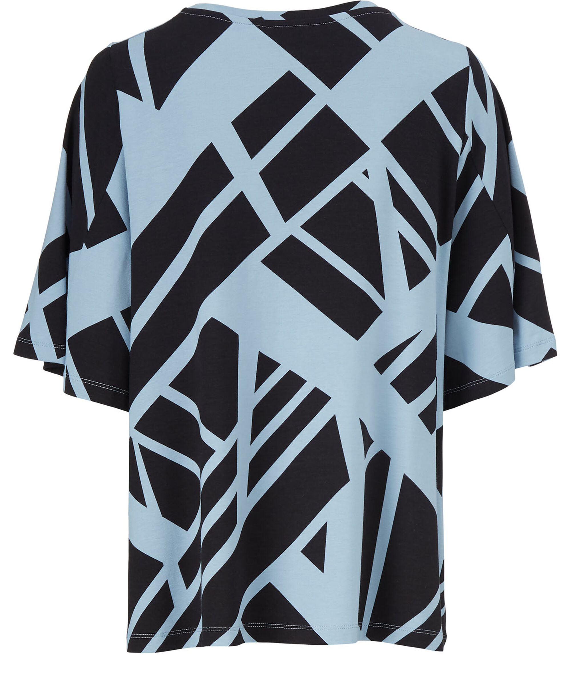 BESSANA JERSEY TOP, Faded Denim