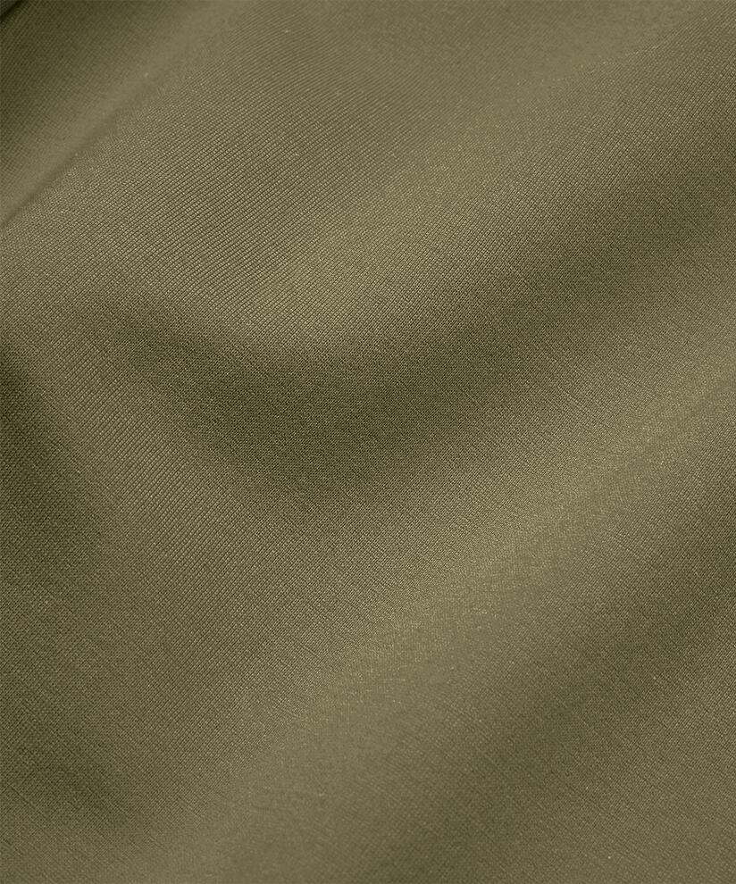 Schwere Jerseyhose mit weitem Bein, D. Lichen Green