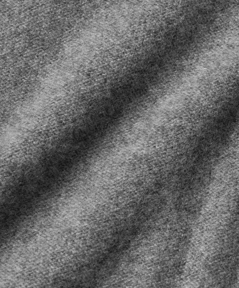 ärmelloses Strickkleid mit Seitenschlitzen, M. Grey mel.