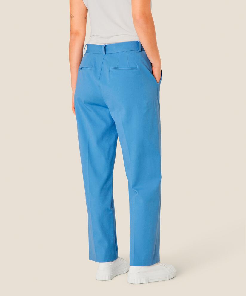 Schwere Baumwollhose Mit Eingrifftaschen, Blue Bonnet