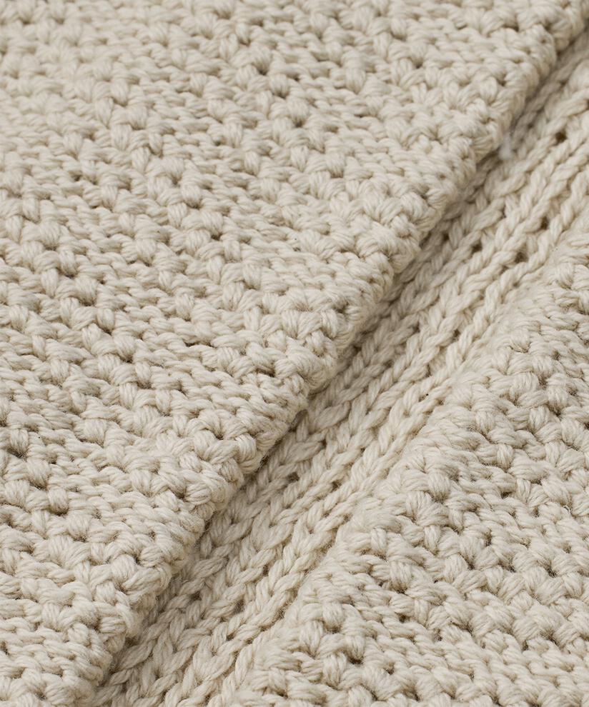 Offener Cardigan aus Baumwollmix, Whitecap