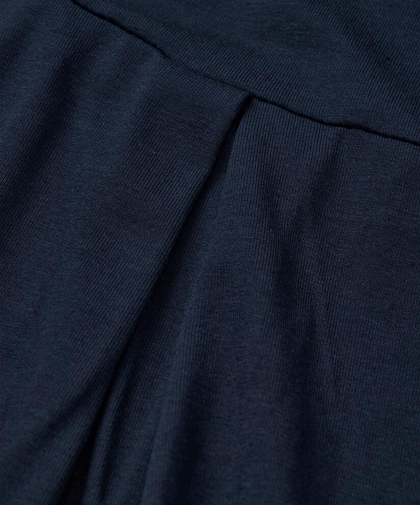 Tulpenkleid aus Jersey, Navy