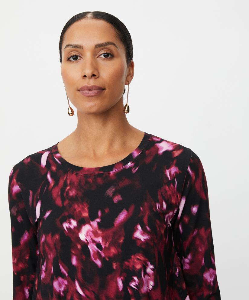 Shirt Mit Rundem Hals, Tawny Port