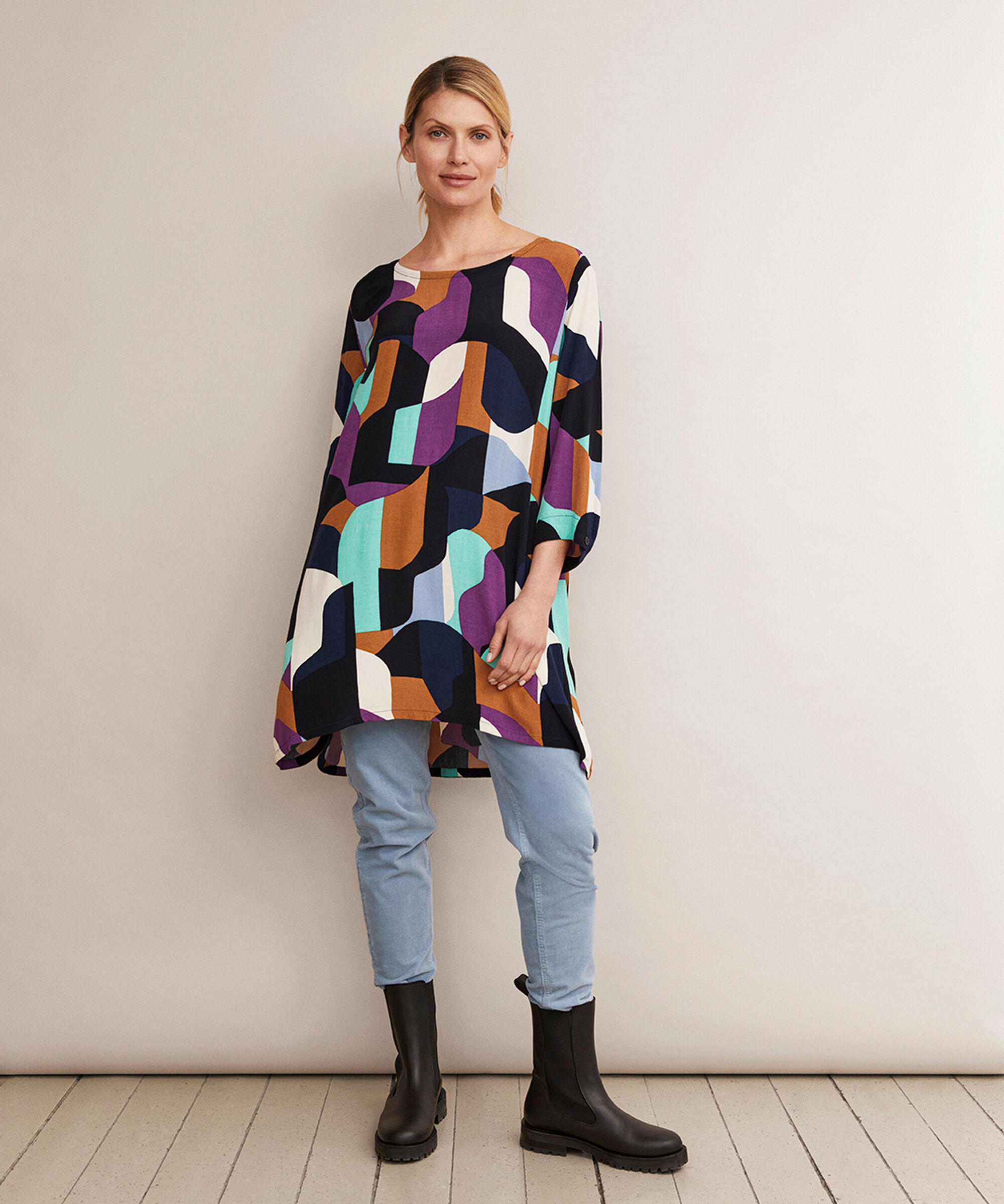 GARNETTA TUNIKA, Sunset Purple