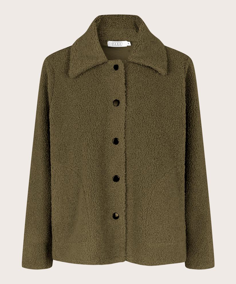 Kurze Jacke aus Teddyfleece, Sea Turtle