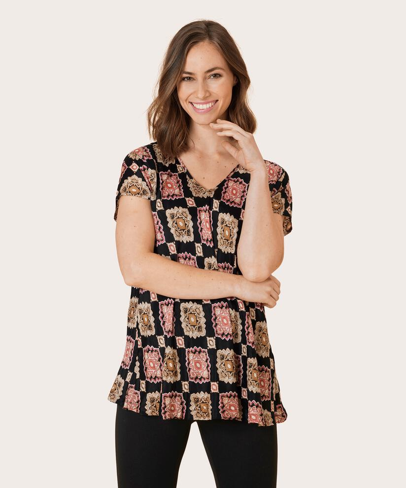KALLO BLUSE, Desert sage