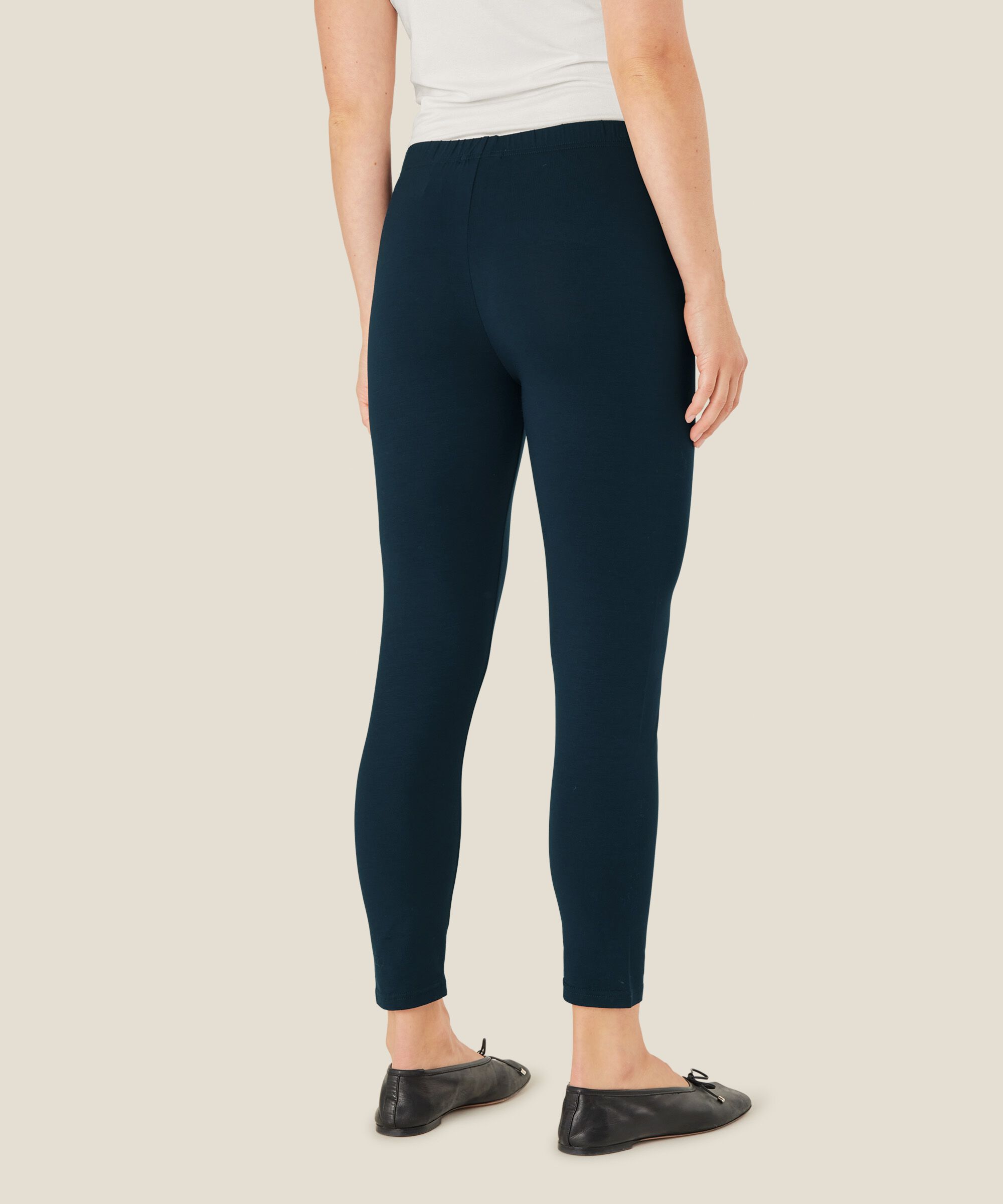 Weiche Jersey-leggings, Navy