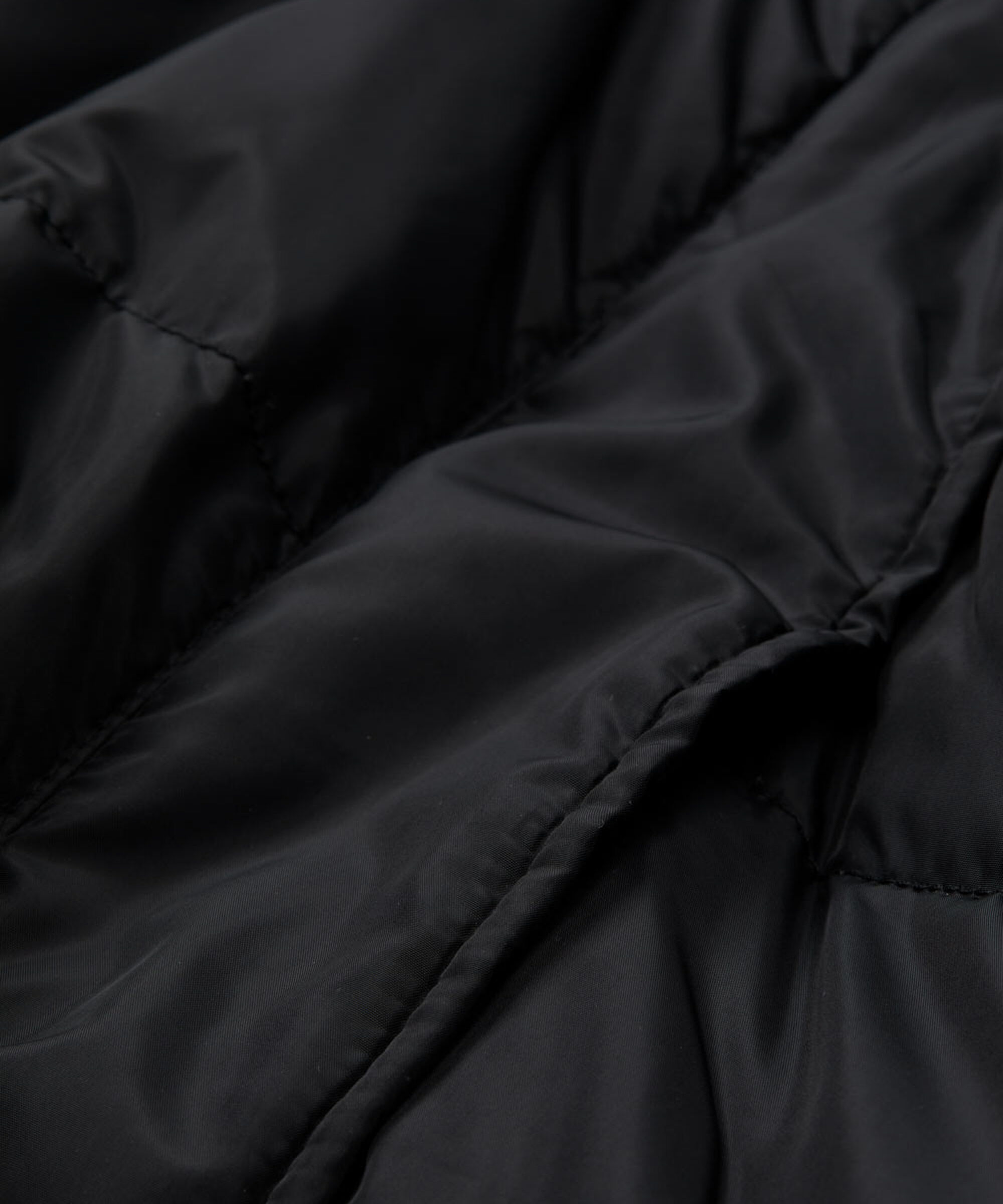 THILDE DAUNENMANTEL, Black