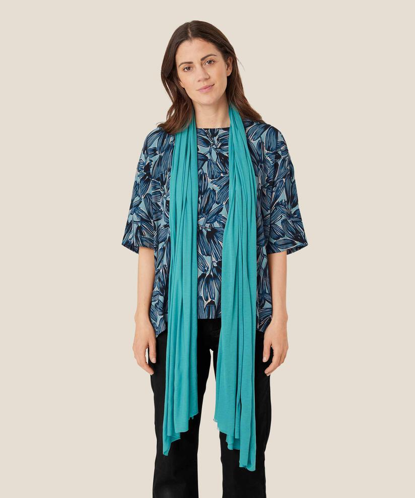 Tuch Aus Modal, Teal