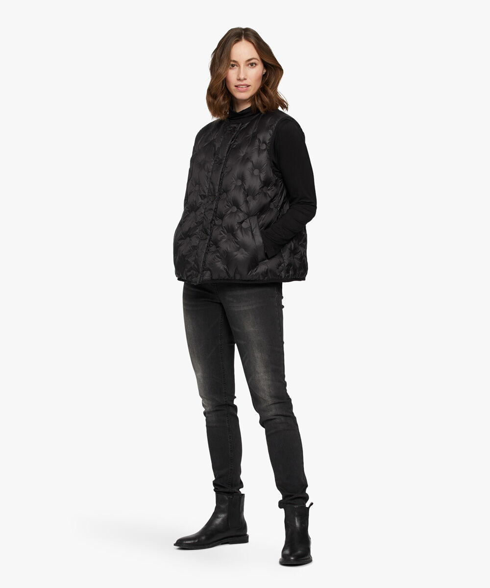 TUTTA DAUNENMANTEL, Black