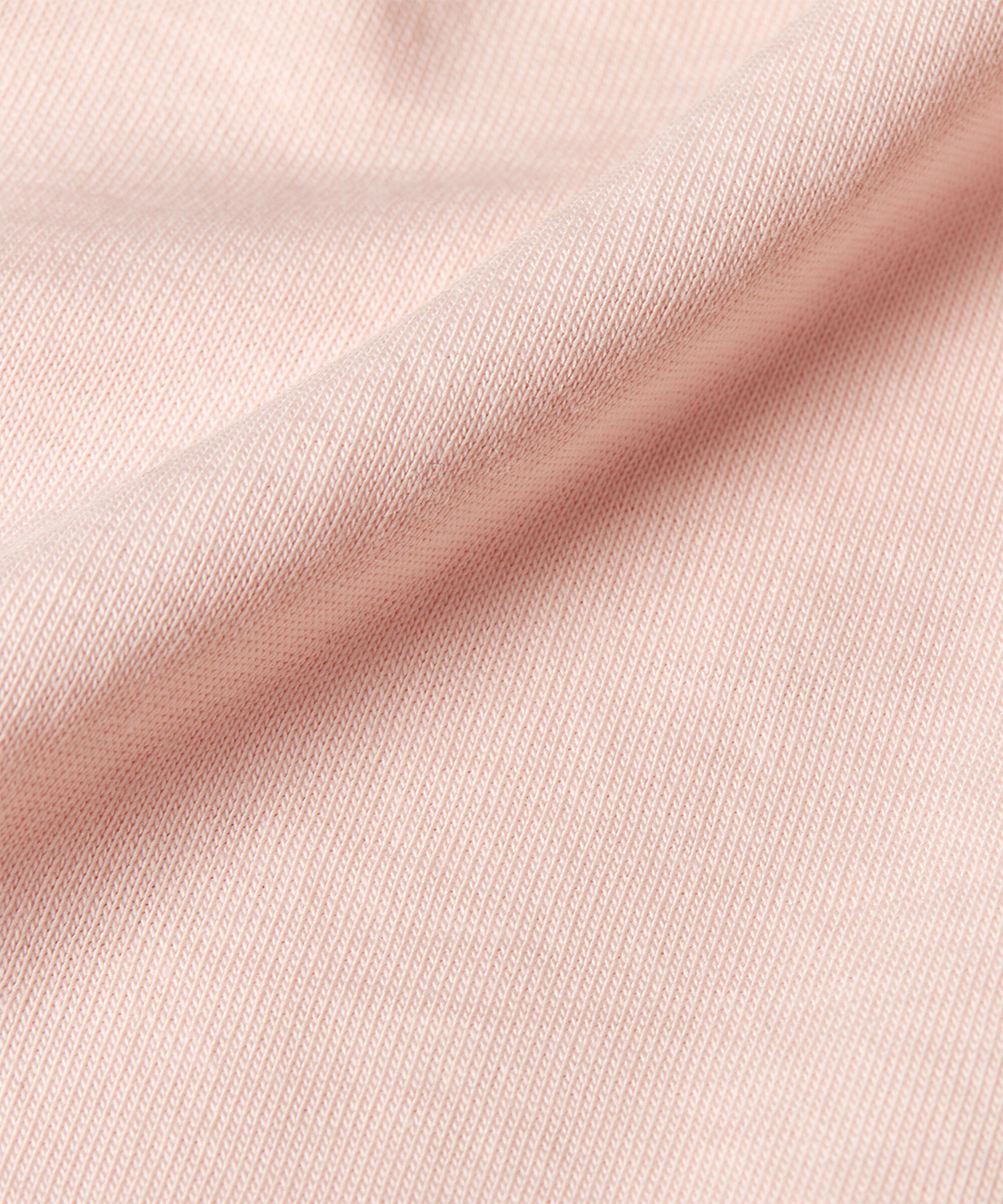 Bedrucktes T-Shirt mit Rundhalsausschnitt, Mauve Chalk