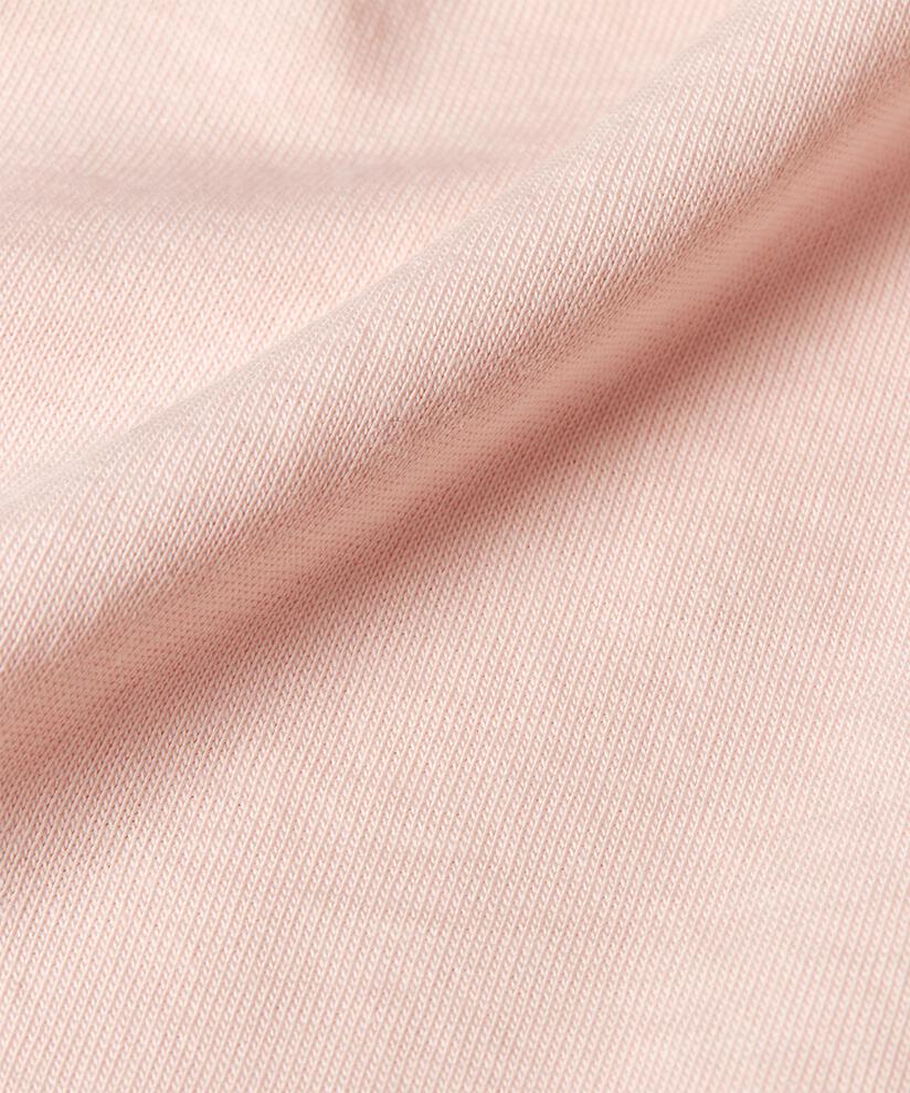 Bedrucktes T-Shirt mit Rundhalsausschnitt, Mauve Chalk