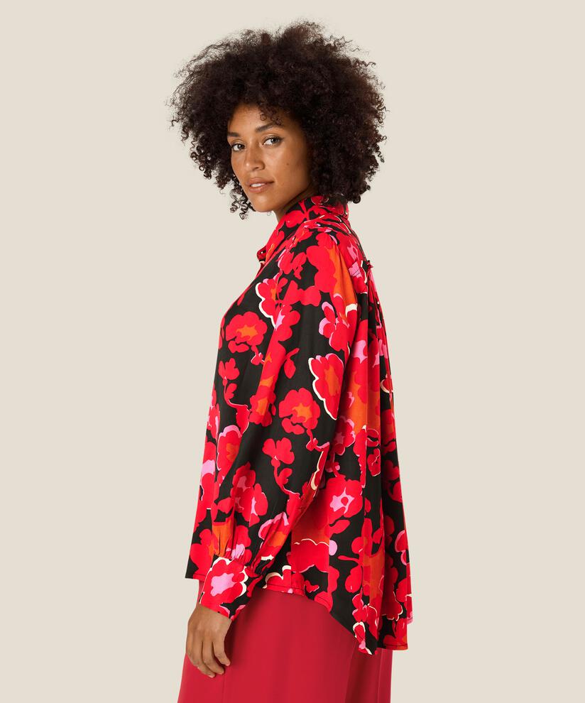 Ingrida Hemdbluse, Tango Red