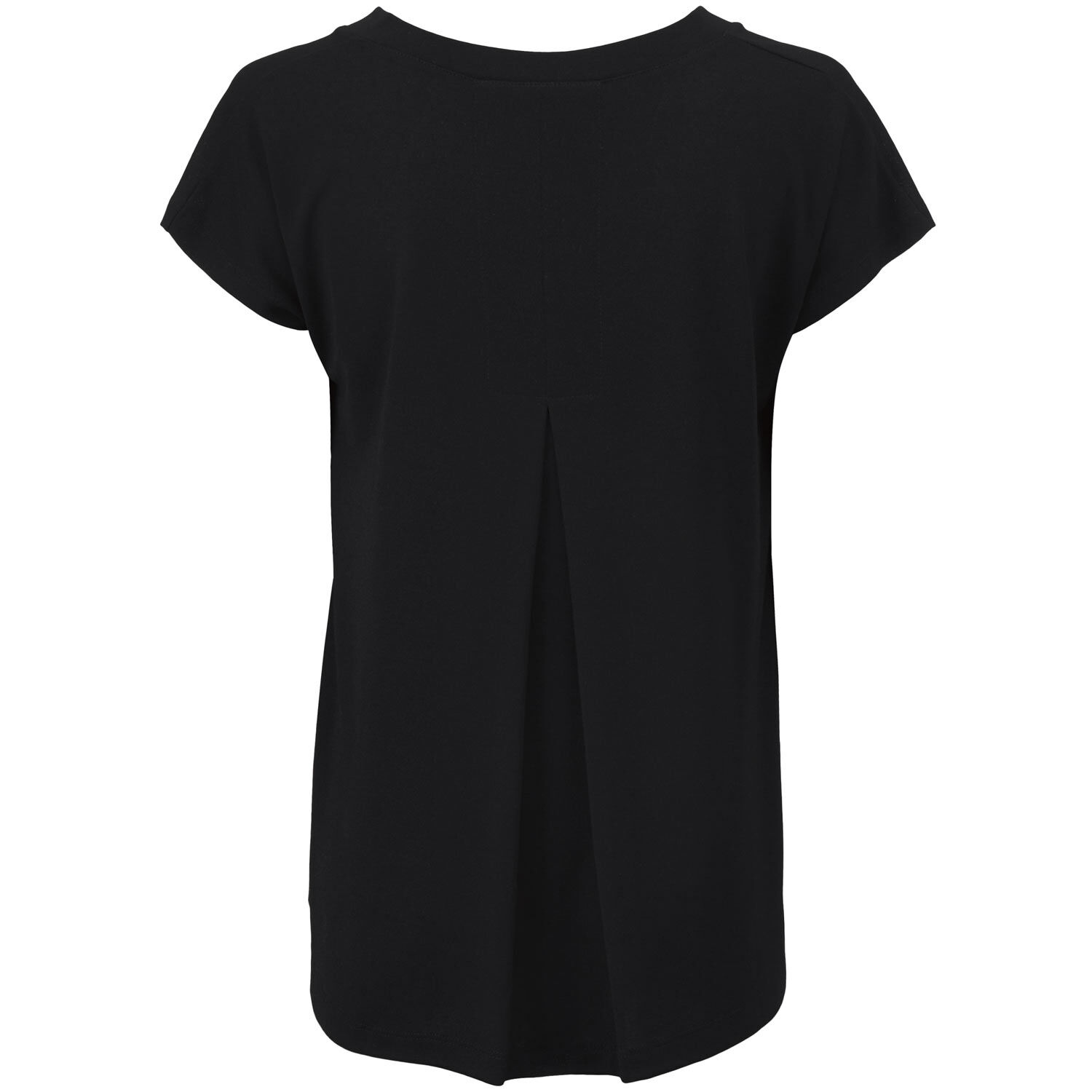 T-shirt Mit V-ausschnitt, Black