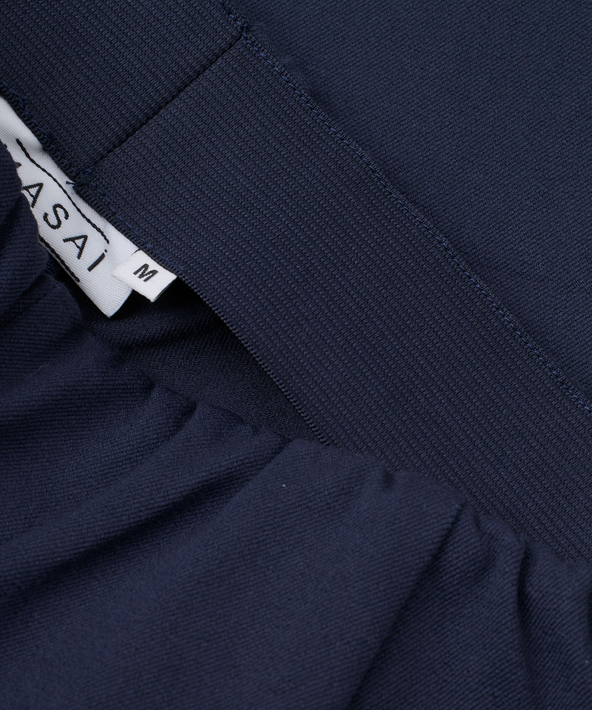 Eng anliegende Hose aus Baumwollstretch, Navy