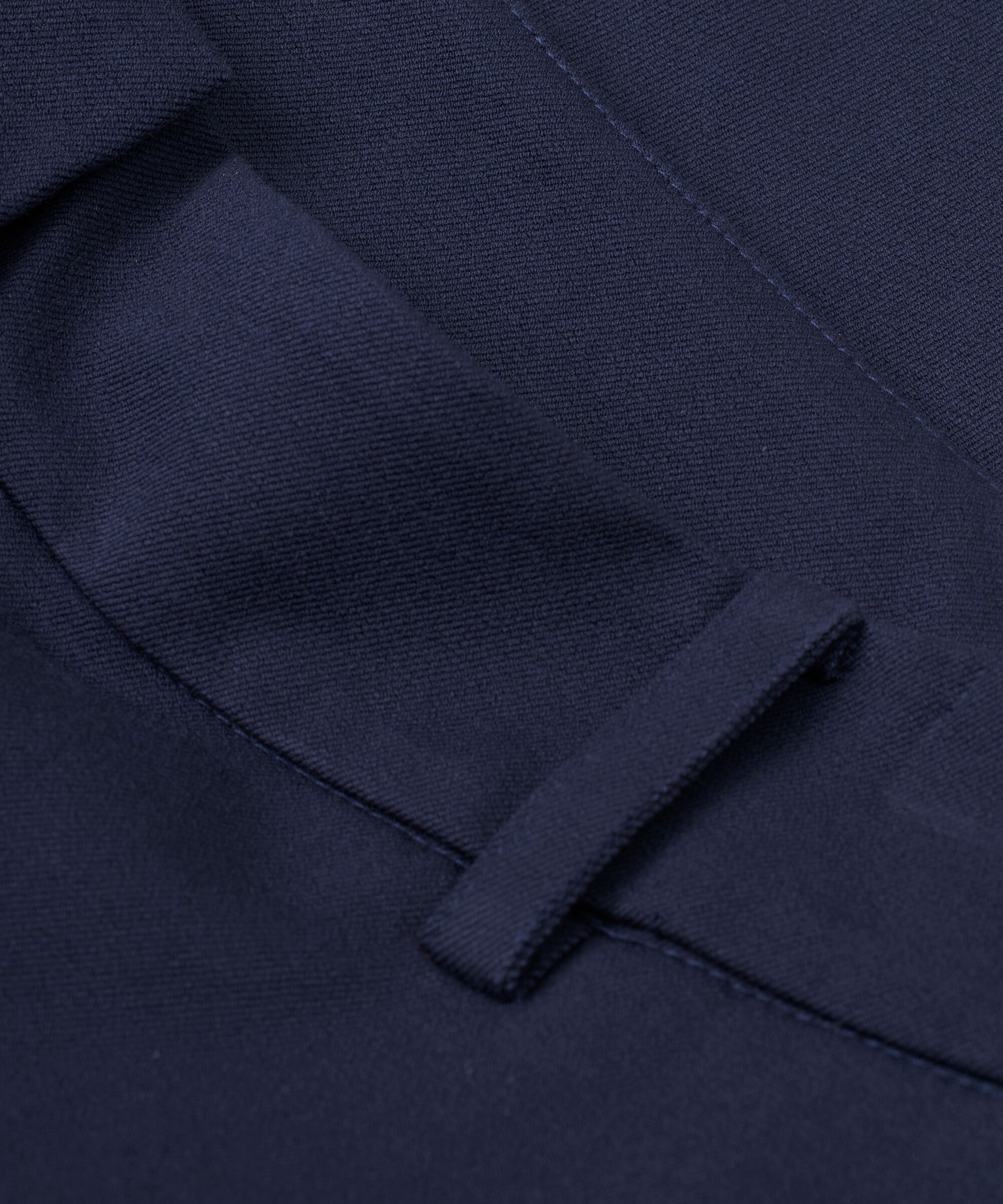 Schwere Baumwollhose mit Eingrifftaschen, Navy