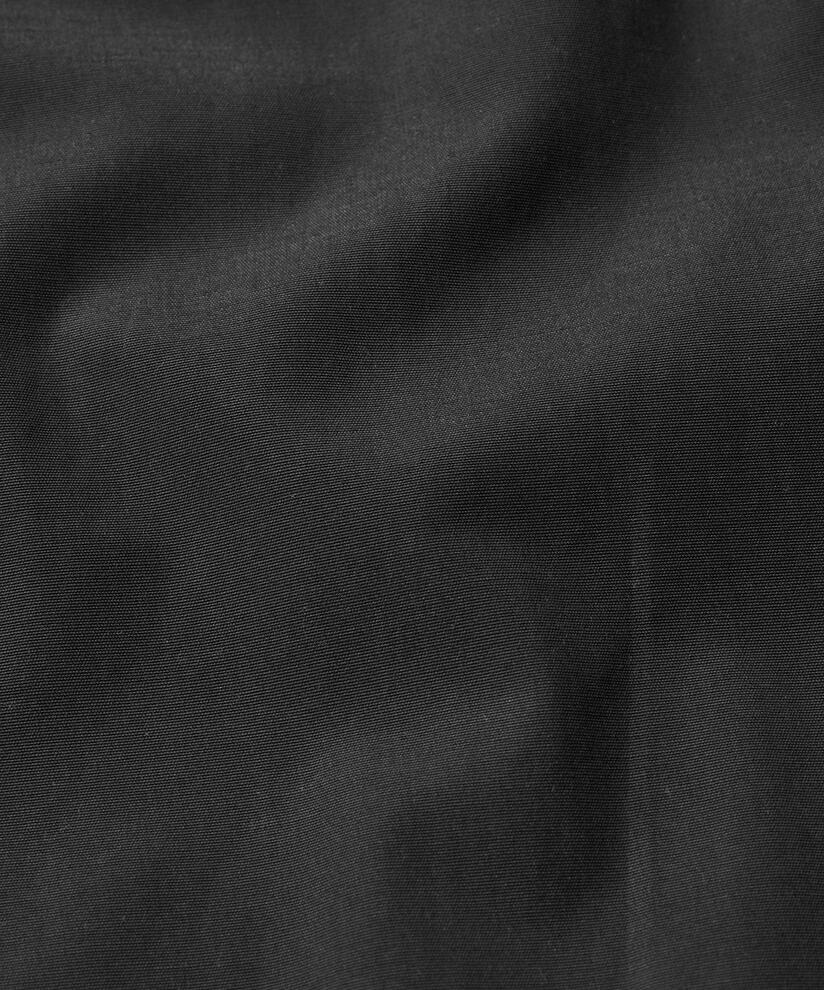 Mantel mit Knöpfen und hohem Kragen, Black
